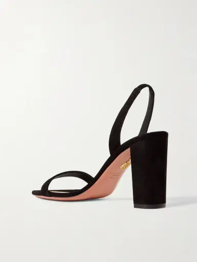 Aquazzura So Nude 85 Suede Slingback Sandals | Thumbnail 3 Aquazzura So Nude 85 Suede Slingback Sandals | Thumbnail 3