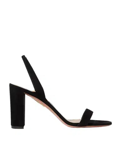 Aquazzura So Nude 85 Suede Slingback Sandals | Thumbnail 1 Aquazzura So Nude 85 Suede Slingback Sandals | Thumbnail 1