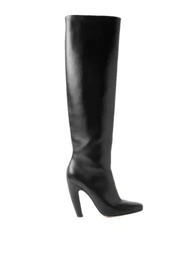 Bottega Veneta Veneta Leather Knee Boots | Thumbnail 1 Bottega Veneta Veneta Leather Knee Boots | Thumbnail 1
