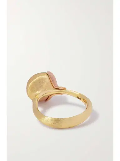 OLE LYNGGAARD COPENHAGEN Lotus 18-karat Yellow And Rose Gold Serpentine Ring | Thumbnail 3 OLE LYNGGAARD COPENHAGEN Lotus 18-karat Yellow And Rose Gold Serpentine Ring | Thumbnail 3