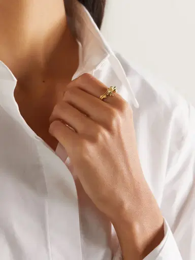 OLE LYNGGAARD COPENHAGEN Boho 18-karat Gold Diamond Ring | Thumbnail 2 OLE LYNGGAARD COPENHAGEN Boho 18-karat Gold Diamond Ring | Thumbnail 2