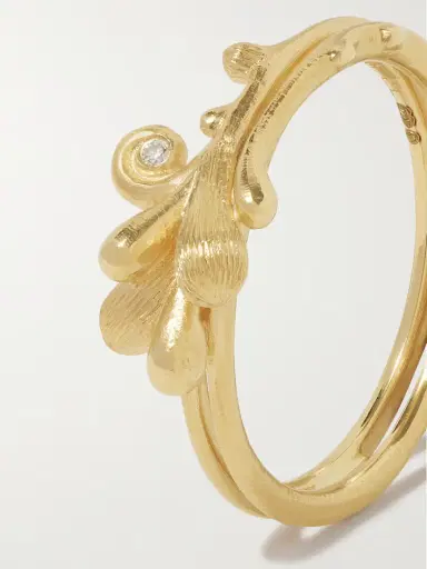 OLE LYNGGAARD COPENHAGEN Boho 18-karat Gold Diamond Ring | Thumbnail 4 OLE LYNGGAARD COPENHAGEN Boho 18-karat Gold Diamond Ring | Thumbnail 4