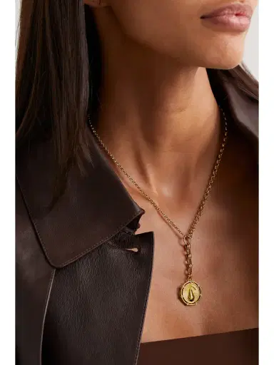 Foundrae Forever And Always A Pair 18-karat Gold Diamond Necklace | Thumbnail 2 Foundrae Forever And Always A Pair 18-karat Gold Diamond Necklace | Thumbnail 2
