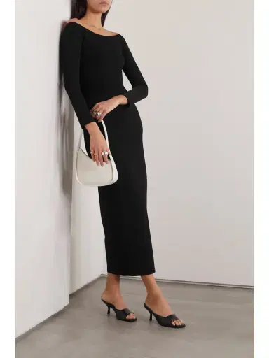 The Row Teresina Off-the-shoulder Stretch-jersey Maxi Dress | Thumbnail 2 The Row Teresina Off-the-shoulder Stretch-jersey Maxi Dress | Thumbnail 2