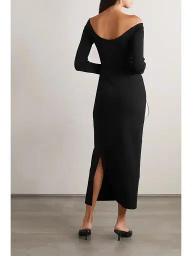 The Row Teresina Off-the-shoulder Stretch-jersey Maxi Dress | Thumbnail 3 The Row Teresina Off-the-shoulder Stretch-jersey Maxi Dress | Thumbnail 3