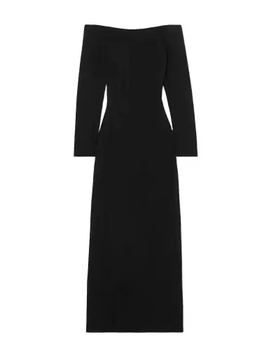 The Row Teresina Off-the-shoulder Stretch-jersey Maxi Dress | Thumbnail 1 The Row Teresina Off-the-shoulder Stretch-jersey Maxi Dress | Thumbnail 1