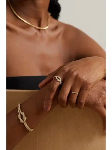 Anita Ko Knot 18-karat Gold Diamond Ring | Thumbnail 5 Anita Ko Knot 18-karat Gold Diamond Ring | Thumbnail 5