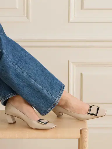 Roger Vivier Belle Vivier 45 Patent-leather Pumps | Thumbnail 2 Roger Vivier Belle Vivier 45 Patent-leather Pumps | Thumbnail 2