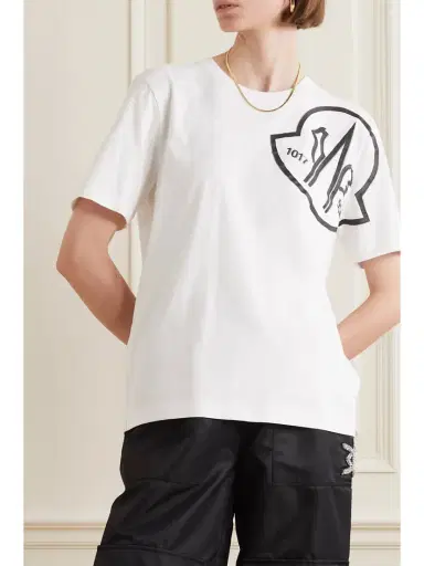 Moncler Genius + 1017 Alyx 9sm Printed Cotton-jersey T-shirt | Thumbnail 3 Moncler Genius + 1017 Alyx 9sm Printed Cotton-jersey T-shirt | Thumbnail 3