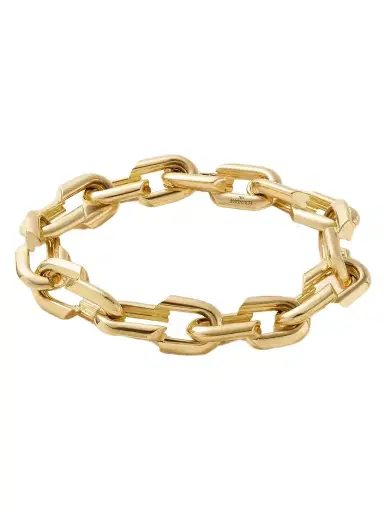 Foundrae Medium Strong Hearts 18-karat Gold Bracelet | Thumbnail 1 Foundrae Medium Strong Hearts 18-karat Gold Bracelet | Thumbnail 1
