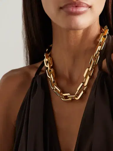 Foundrae Oversized Strong Hearts 18-karat Gold Necklace | Thumbnail 2 Foundrae Oversized Strong Hearts 18-karat Gold Necklace | Thumbnail 2