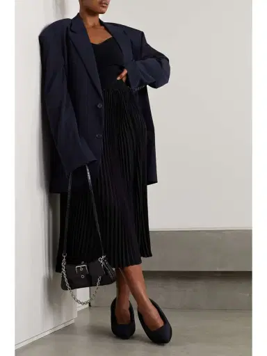 Balenciaga Oversized Wool-blend Blazer | Thumbnail 2 Balenciaga Oversized Wool-blend Blazer | Thumbnail 2