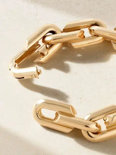 Foundrae Oversized Strong Hearts 18-karat Gold Bracelet | Thumbnail 3 Foundrae Oversized Strong Hearts 18-karat Gold Bracelet | Thumbnail 3