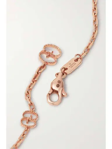 Gucci Icon Heart 18-karat Rose Gold Bracelet | Thumbnail 3 Gucci Icon Heart 18-karat Rose Gold Bracelet | Thumbnail 3