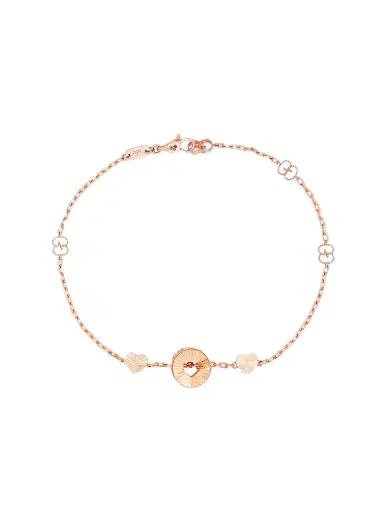 Gucci Icon Heart 18-karat Rose Gold Bracelet | Thumbnail 1 Gucci Icon Heart 18-karat Rose Gold Bracelet | Thumbnail 1