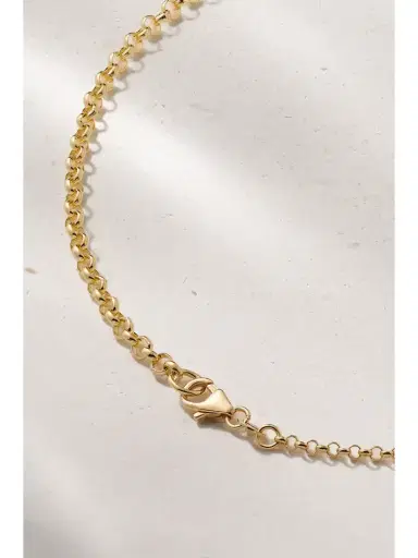 Foundrae Mind Body Soul Wholeness 18-karat Gold, Enamel And Diamond Necklace | Thumbnail 3 Foundrae Mind Body Soul Wholeness 18-karat Gold, Enamel And Diamond Necklace | Thumbnail 3