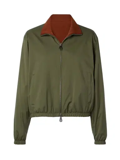 Loro Piana Reversible Shell And Cashmere Bomber Jacket | Thumbnail 1 Loro Piana Reversible Shell And Cashmere Bomber Jacket | Thumbnail 1