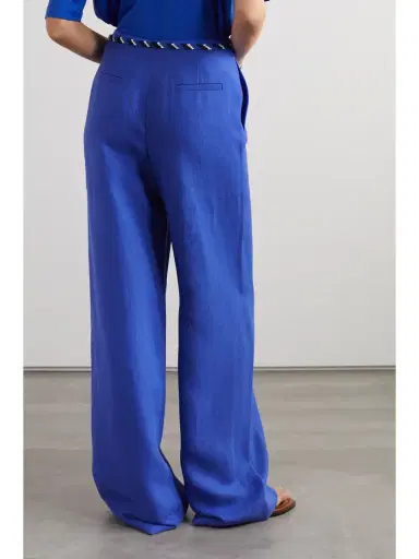Loro Piana Antigua Linen-twill Wide-leg Pants | Thumbnail 4 Loro Piana Antigua Linen-twill Wide-leg Pants | Thumbnail 4