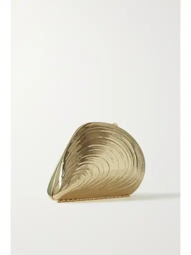 Simkhai Bridget Gold-tone Clutch | Thumbnail 3 Simkhai Bridget Gold-tone Clutch | Thumbnail 3