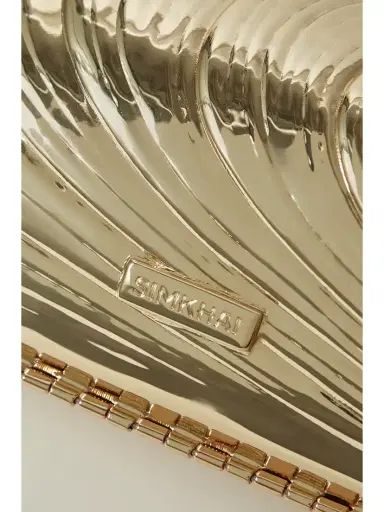 Simkhai Bridget Gold-tone Clutch | Thumbnail 5 Simkhai Bridget Gold-tone Clutch | Thumbnail 5