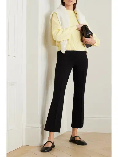 HIGH SPORT Kick Cropped Stretch-cotton Flared Pants | Thumbnail 2 HIGH SPORT Kick Cropped Stretch-cotton Flared Pants | Thumbnail 2