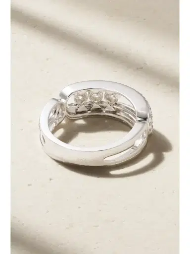Messika Move Classic 18-karat White Gold Diamond Ring | Thumbnail 3 Messika Move Classic 18-karat White Gold Diamond Ring | Thumbnail 3