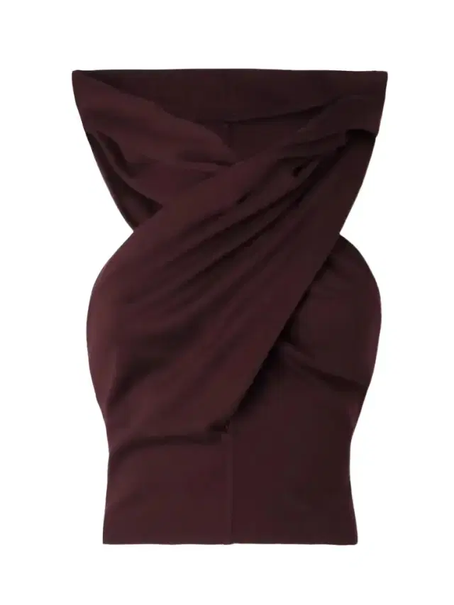 Hooded Twisted Wool Top