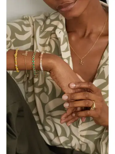 Sydney Evan Large 14-karat Gold Emerald Tennis Bracelet | Thumbnail 5 Sydney Evan Large 14-karat Gold Emerald Tennis Bracelet | Thumbnail 5