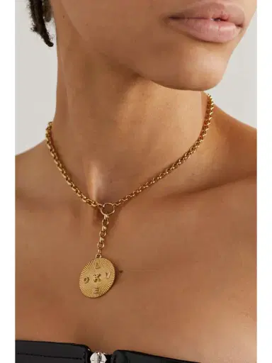 Foundrae Love 18-karat Gold Diamond Necklace | Thumbnail 5 Foundrae Love 18-karat Gold Diamond Necklace | Thumbnail 5