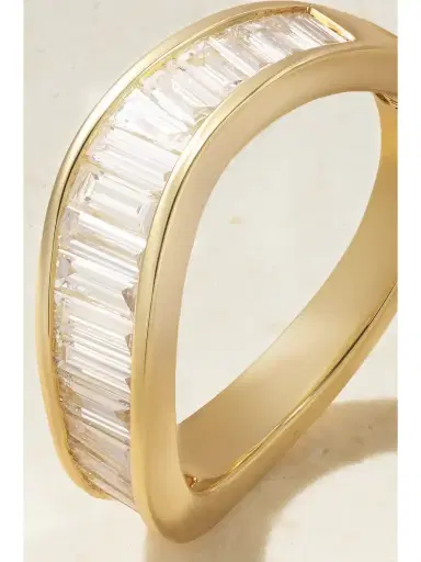 Anita Ko Wave 18-karat Gold Diamond Ring | Thumbnail 4 Anita Ko Wave 18-karat Gold Diamond Ring | Thumbnail 4