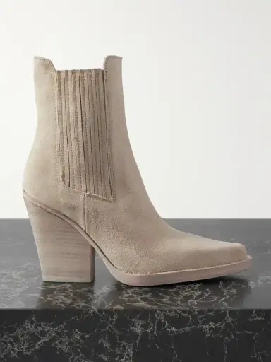 Paris Texas Dallas 100 Suede Ankle Boots | Thumbnail 1 Paris Texas Dallas 100 Suede Ankle Boots | Thumbnail 1