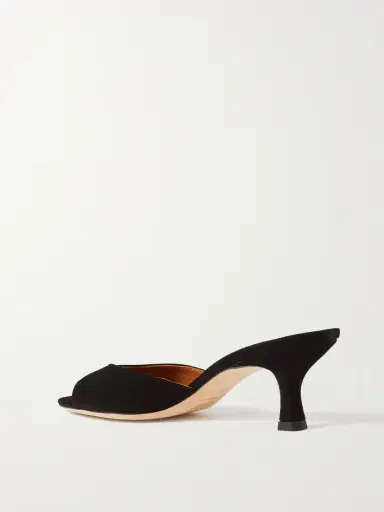 Staud Brigitte Suede Mules | Thumbnail 3 Staud Brigitte Suede Mules | Thumbnail 3