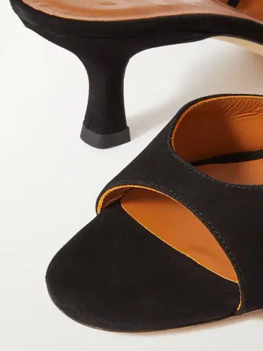 Staud Brigitte Suede Mules | Thumbnail 4 Staud Brigitte Suede Mules | Thumbnail 4