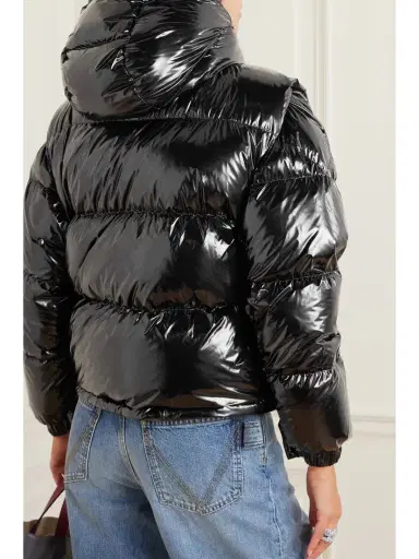 Moncler Karakorum Convertible Hooded Quilted Glossed-ripstop Down Jacket | Thumbnail 4 Moncler Karakorum Convertible Hooded Quilted Glossed-ripstop Down Jacket | Thumbnail 4