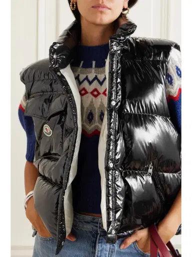 Moncler Karakorum Convertible Hooded Quilted Glossed-ripstop Down Jacket | Thumbnail 6 Moncler Karakorum Convertible Hooded Quilted Glossed-ripstop Down Jacket | Thumbnail 6