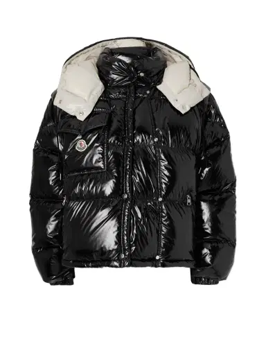 Moncler Karakorum Convertible Hooded Quilted Glossed-ripstop Down Jacket | Thumbnail 1 Moncler Karakorum Convertible Hooded Quilted Glossed-ripstop Down Jacket | Thumbnail 1
