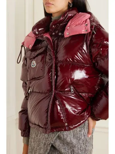 Moncler Karakorum Convertible Hooded Quilted Glossed-ripstop Down Jacket | Thumbnail 3 Moncler Karakorum Convertible Hooded Quilted Glossed-ripstop Down Jacket | Thumbnail 3