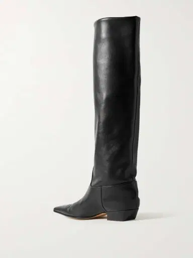 Khaite Marfa Leather Knee Boots | Thumbnail 3 Khaite Marfa Leather Knee Boots | Thumbnail 3