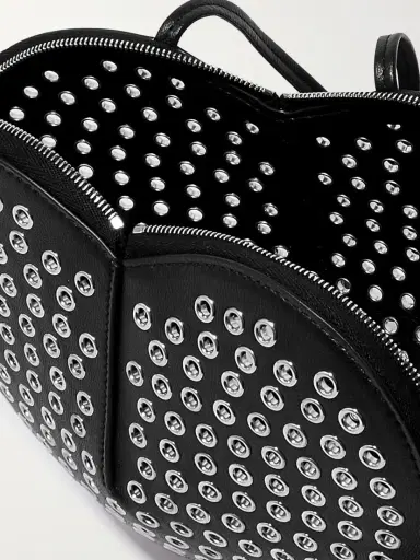 Alaïa Le Coeur Eyelet-embellished Leather Shoulder Bag - - One size | Thumbnail 5 Alaïa Le Coeur Eyelet-embellished Leather Shoulder Bag - - One size | Thumbnail 5