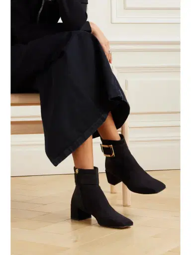 Roger Vivier So Vivier Buckled Suede Ankle Boots | Thumbnail 2 Roger Vivier So Vivier Buckled Suede Ankle Boots | Thumbnail 2