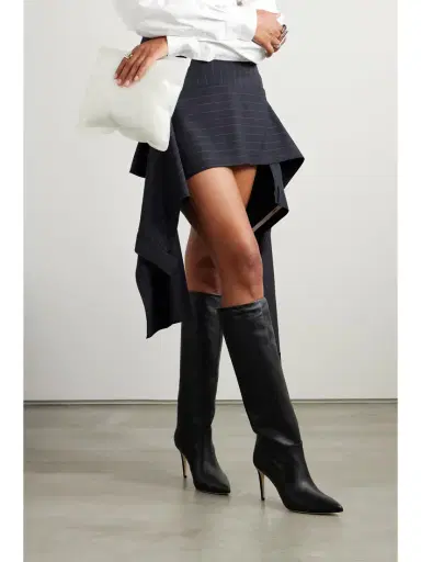 Paris Texas Stiletto 85 Leather Knee Boots | Thumbnail 2 Paris Texas Stiletto 85 Leather Knee Boots | Thumbnail 2
