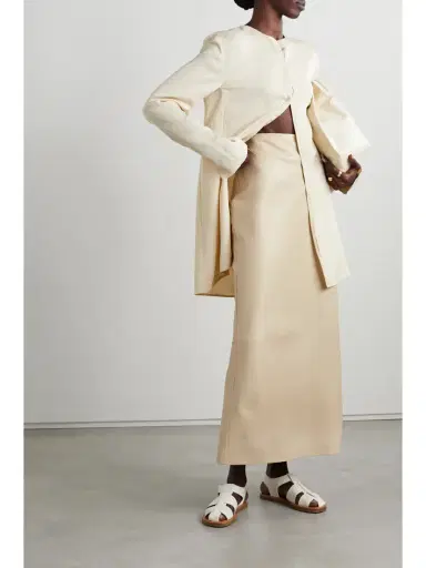 The Row Berth Leather Maxi Skirt | Thumbnail 2 The Row Berth Leather Maxi Skirt | Thumbnail 2