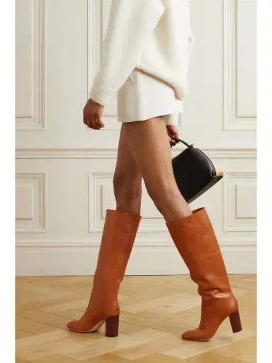 Loeffler Randall + Net Sustain Goldy Leather Knee Boots | Thumbnail 2 Loeffler Randall + Net Sustain Goldy Leather Knee Boots | Thumbnail 2