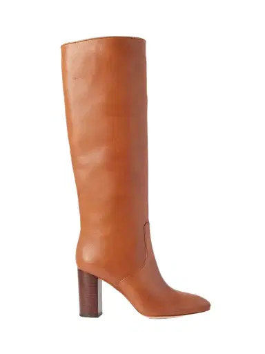 Loeffler Randall + Net Sustain Goldy Leather Knee Boots | Thumbnail 1 Loeffler Randall + Net Sustain Goldy Leather Knee Boots | Thumbnail 1