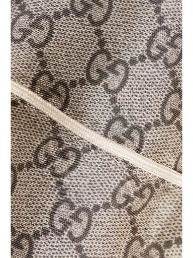 Gucci Cropped Silk-satin Jacquard Wide-leg Pants | Thumbnail 5 Gucci Cropped Silk-satin Jacquard Wide-leg Pants | Thumbnail 5