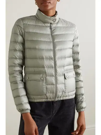 Moncler Lans Quilted Metallic Shell Down Jacket | Thumbnail 3 Moncler Lans Quilted Metallic Shell Down Jacket | Thumbnail 3