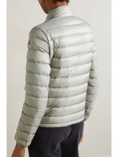 Moncler Lans Quilted Metallic Shell Down Jacket | Thumbnail 4 Moncler Lans Quilted Metallic Shell Down Jacket | Thumbnail 4