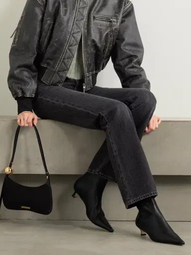 aeyde Zoe Leather Point-toe Ankle Boots | Thumbnail 2 aeyde Zoe Leather Point-toe Ankle Boots | Thumbnail 2