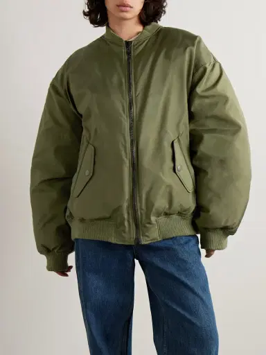 Wardrobe.NYC Reversible Quilted Shell Bomber Jacket | Thumbnail 3 Wardrobe.NYC Reversible Quilted Shell Bomber Jacket | Thumbnail 3