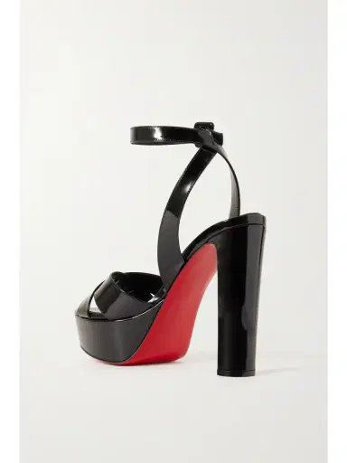 Christian Louboutin Supramariza 130 Patent-leather Platform Sandals | Thumbnail 3 Christian Louboutin Supramariza 130 Patent-leather Platform Sandals | Thumbnail 3